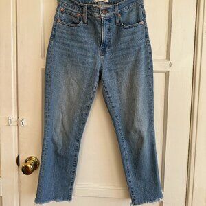 Madewell, "The Perfect Vintage Jean" in Blue, size 26 Petite
